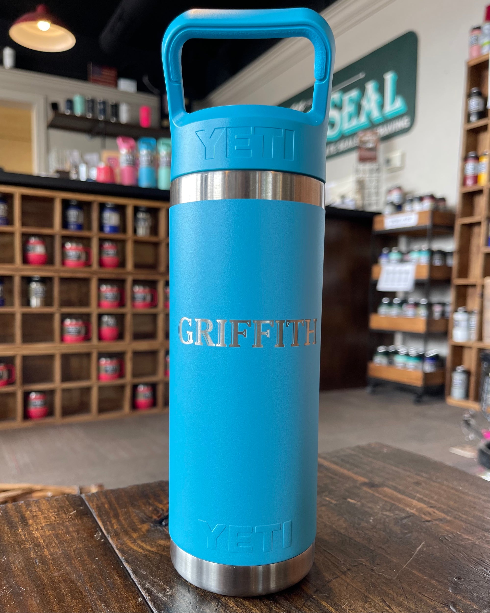 Laser Engraved Authentic 10 oz Yeti Wine Tumbler (Single) - SISTER SQU -  ImpressMeGifts