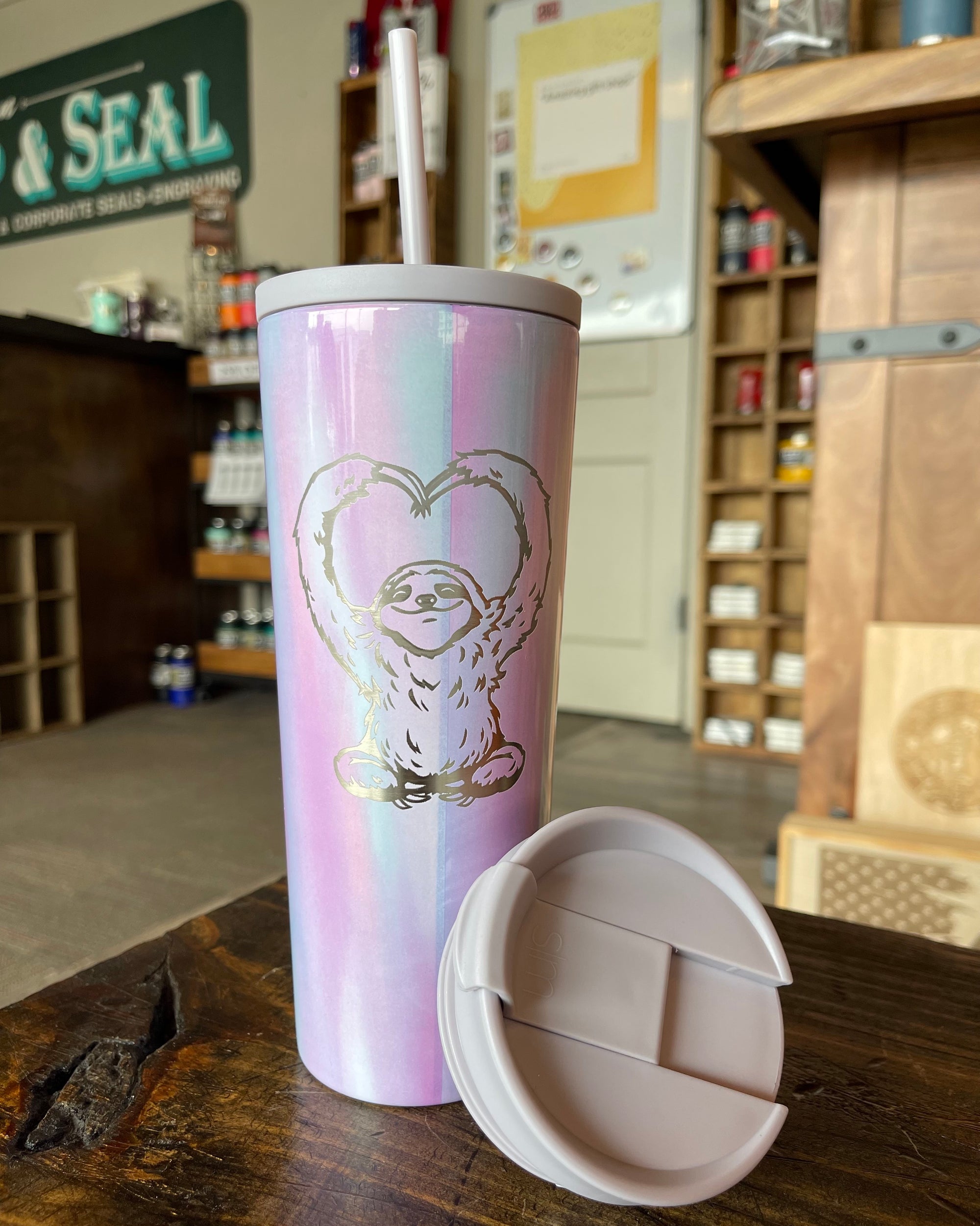 Customize Your Simple Modern Bottle Or Classic Tumbler – Custom