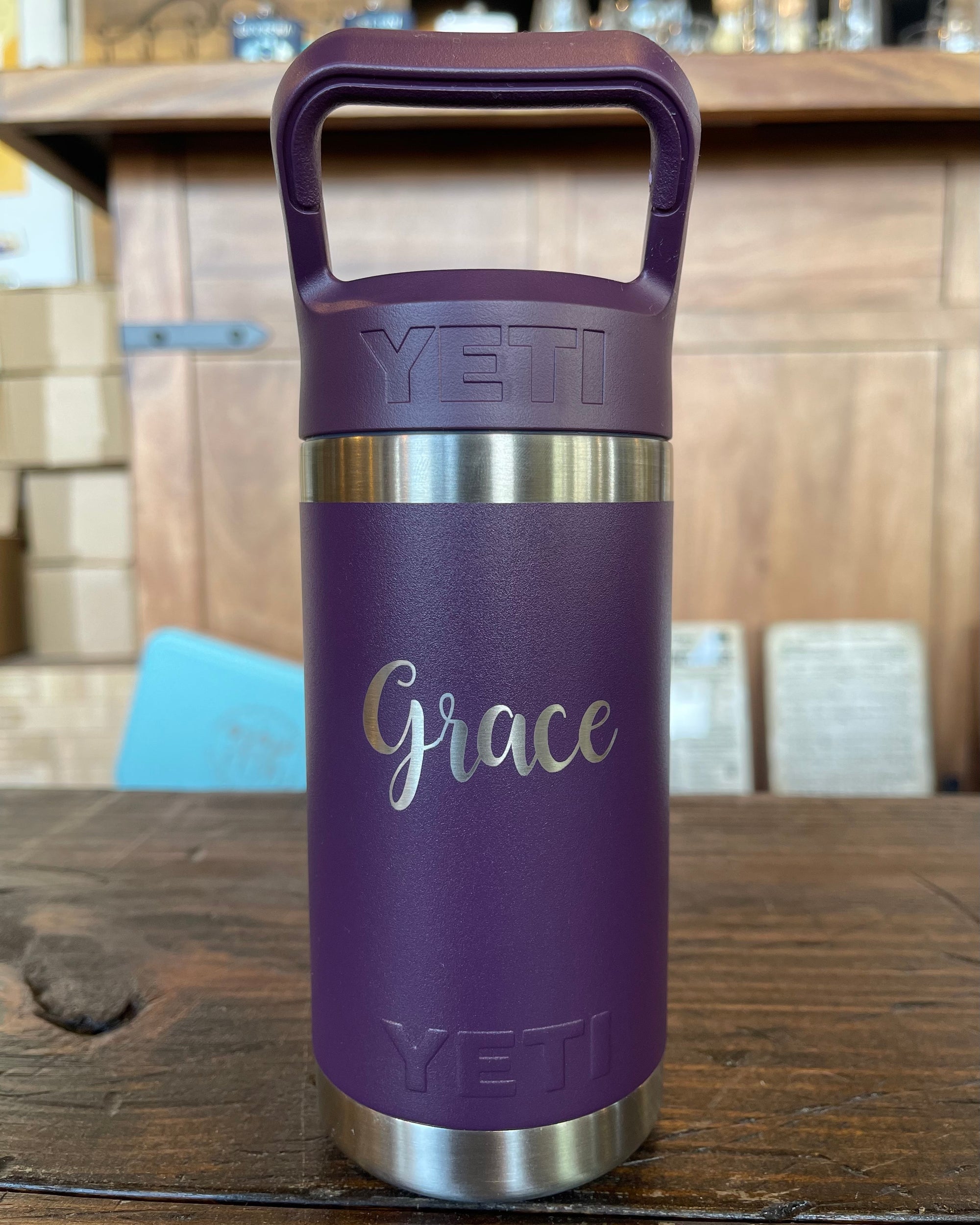 PERSONALIZED Authentic 12 oz Yeti Rambler Colster Slim Can Insulator- -  ImpressMeGifts