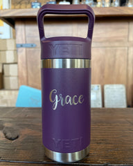 PERSONALIZED Authentic 10 oz Yeti Wine Tumbler - LASER ENGRAVED -  ImpressMeGifts