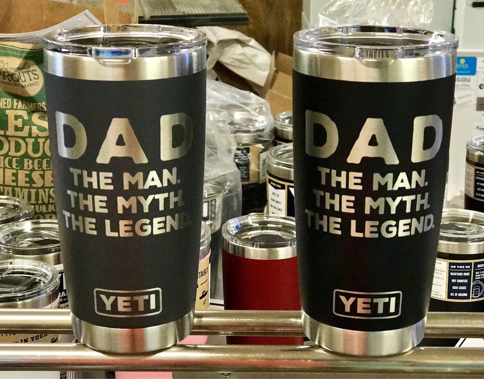 Custom Yeti 14 oz Camp Mug Laser Engraved World's Best Dad - Small Batch  Louisiana