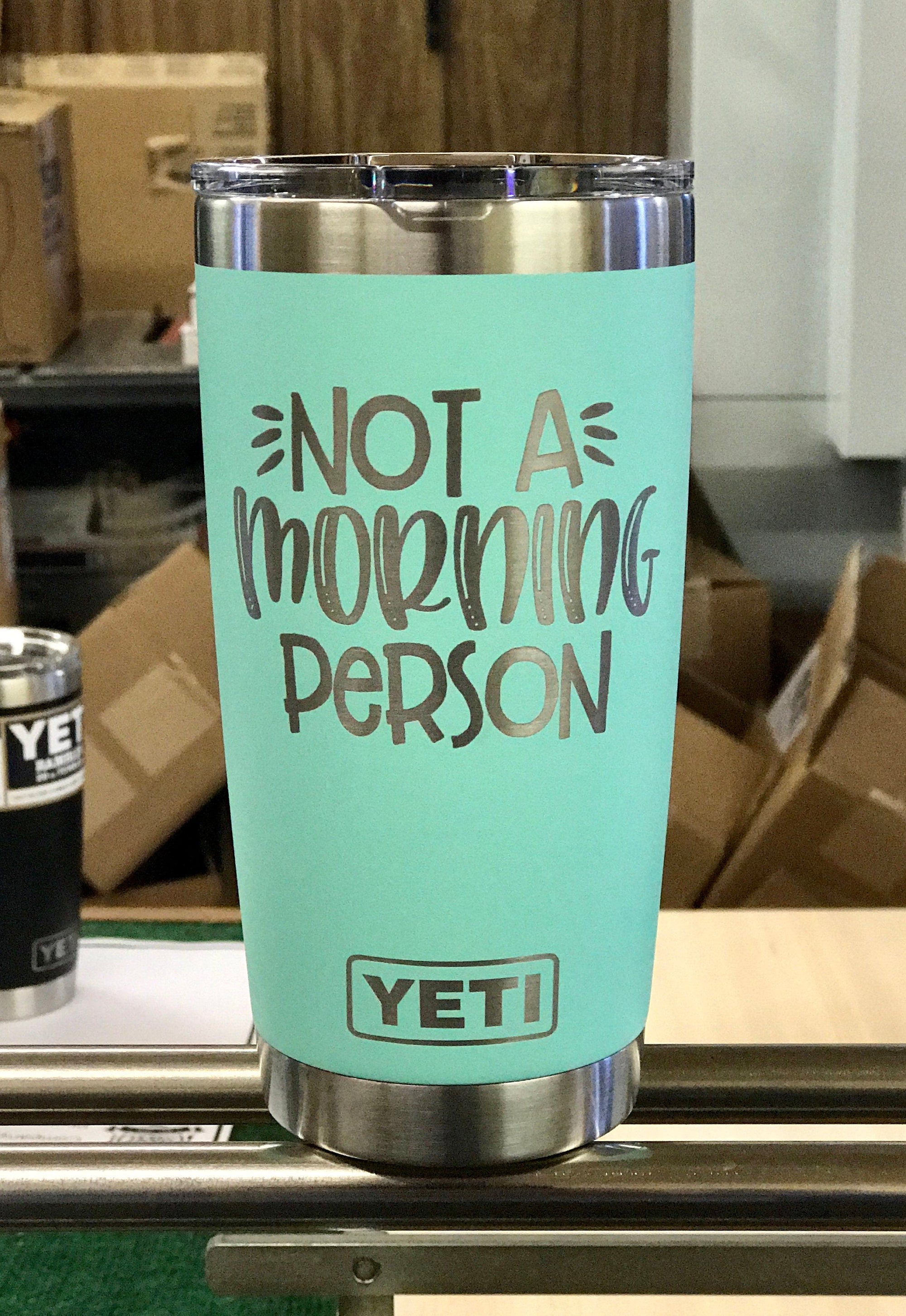 PERSONALIZED Authentic 26 oz Yeti Rambler with Straw Lid- LASER ENGRAV -  ImpressMeGifts