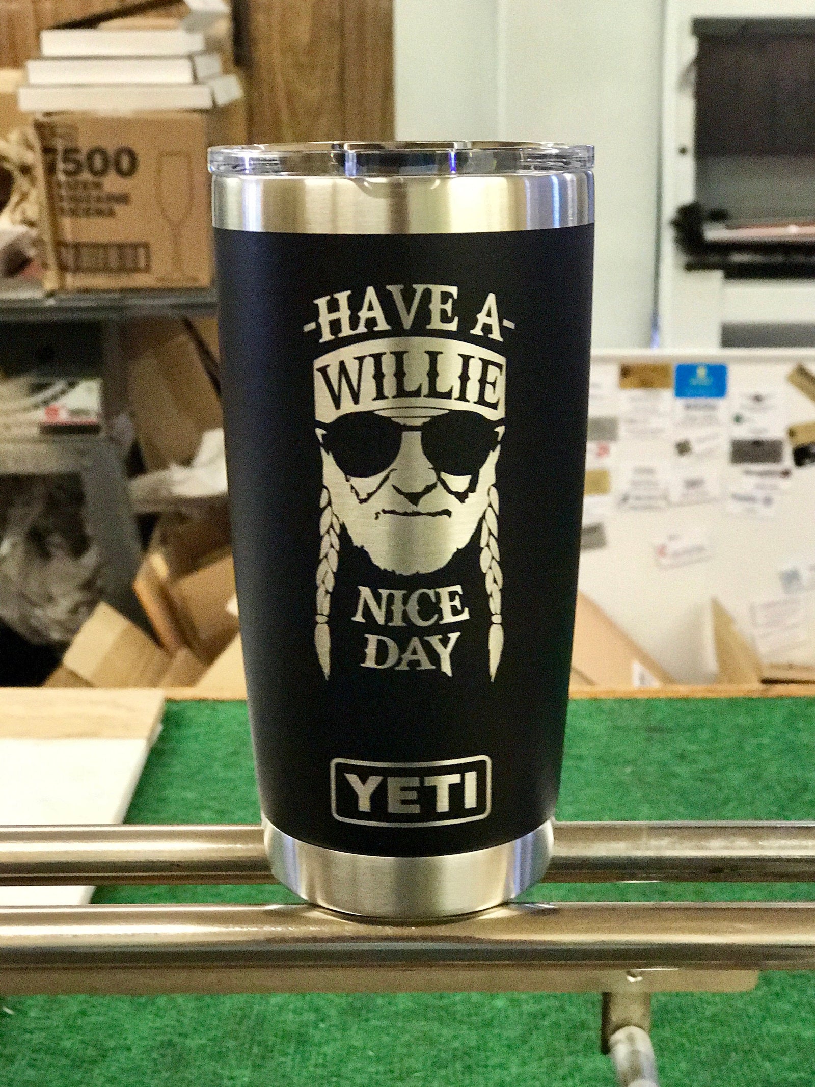 Laser Engraved Authentic Yeti Rambler 14 oz Mug - COFFEE & JESUS -  ImpressMeGifts