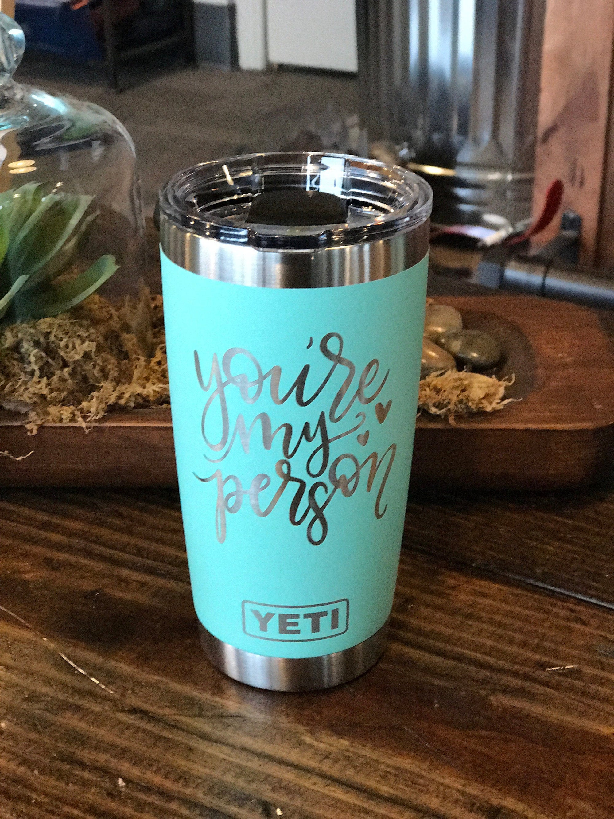 Bee Full Wrap Engraving- YETI 12oz Slim Can Colster Koozie