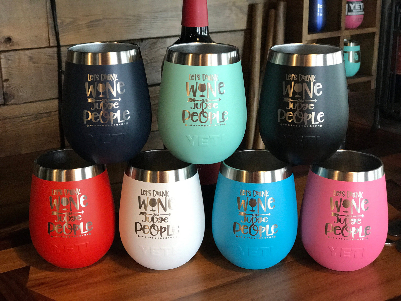 Personalized Wine Tumbler — Just For Fun Creations