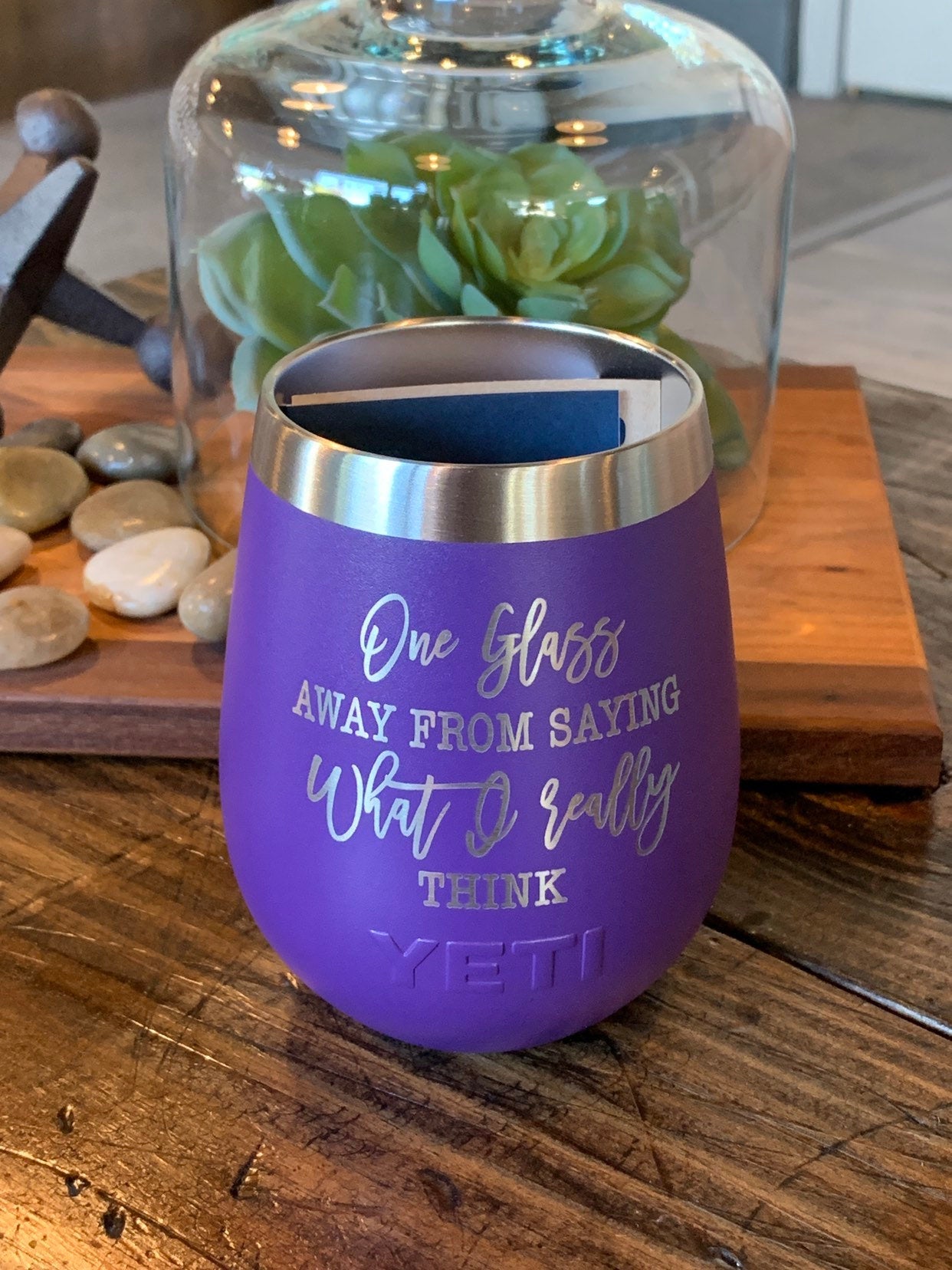 Personalized Custom Engraved Nordic Purple YETI® Tumbler Birthday Gift Logo  Unique Book Movie Quote Song Lyric Verse, Wine, Travel Cup 