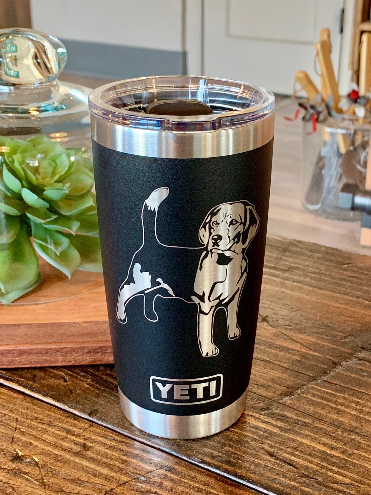 LA DODGERS YETI Laser Engraved Tumblers and Can Colsters, 2-Side Engraving