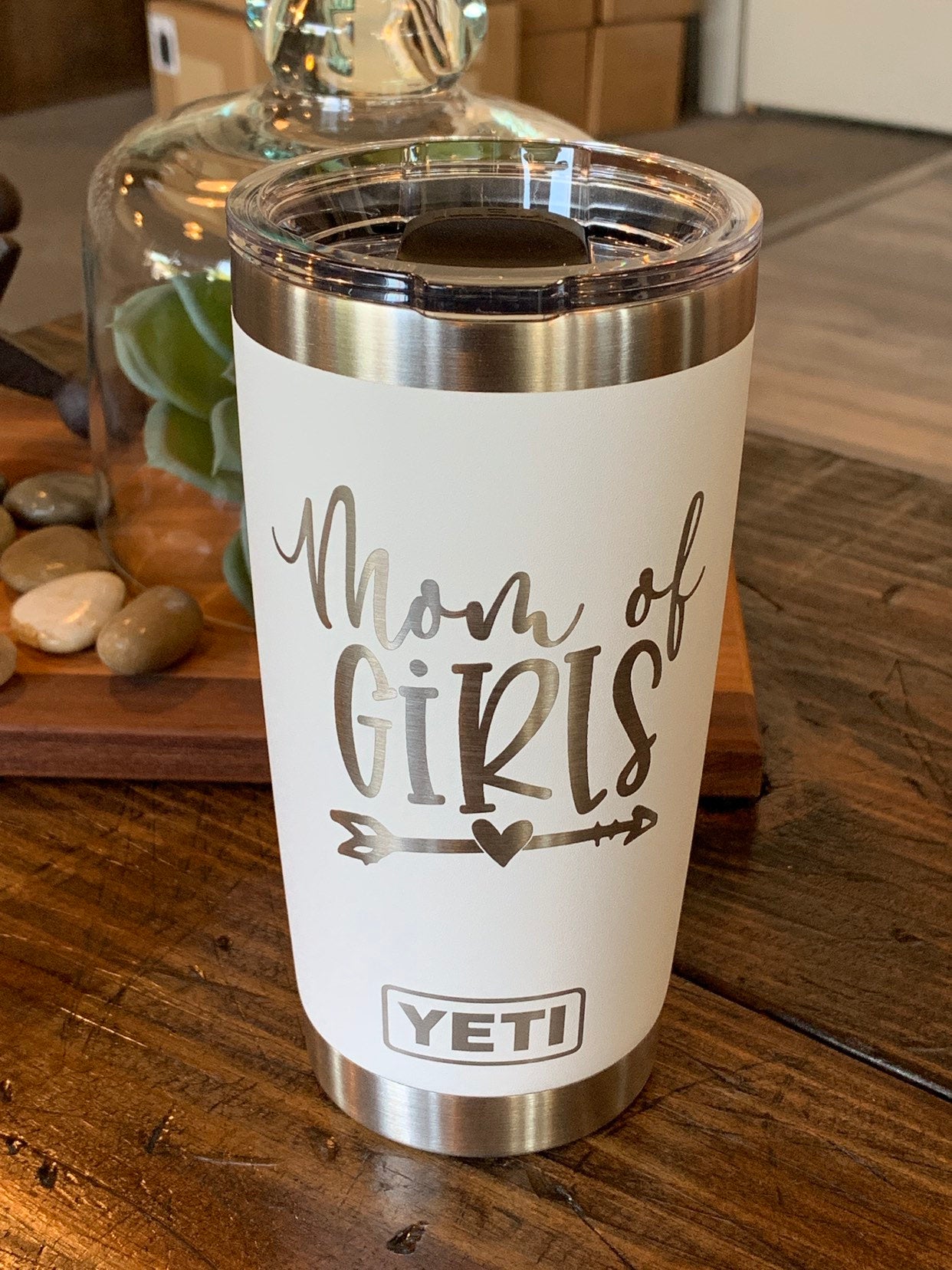 Turns Out – Engraved Stainless Steel Tumbler, Yeti Style Cup, Funny Tumbler  For Mom – 3C Etching LTD