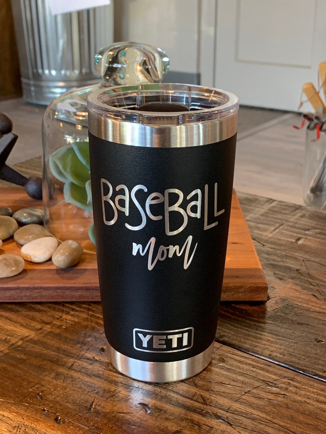 Mom of Boys Glitter Yeti Glitter Tumbler Boy Mom Mom Yeti 