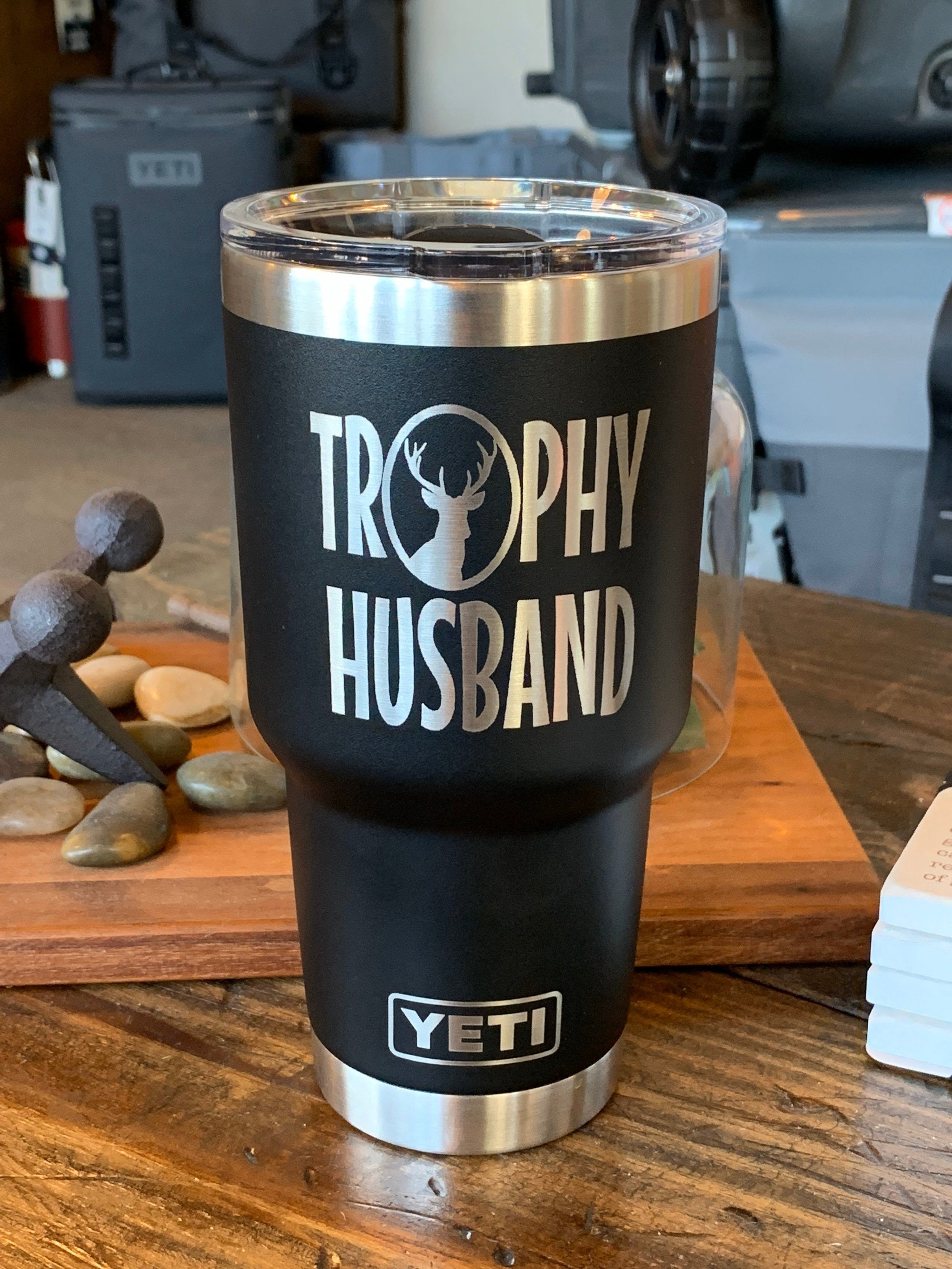 Laser Engraved Authentic YETI Rambler - BEST MOM EVER - ImpressMeGifts