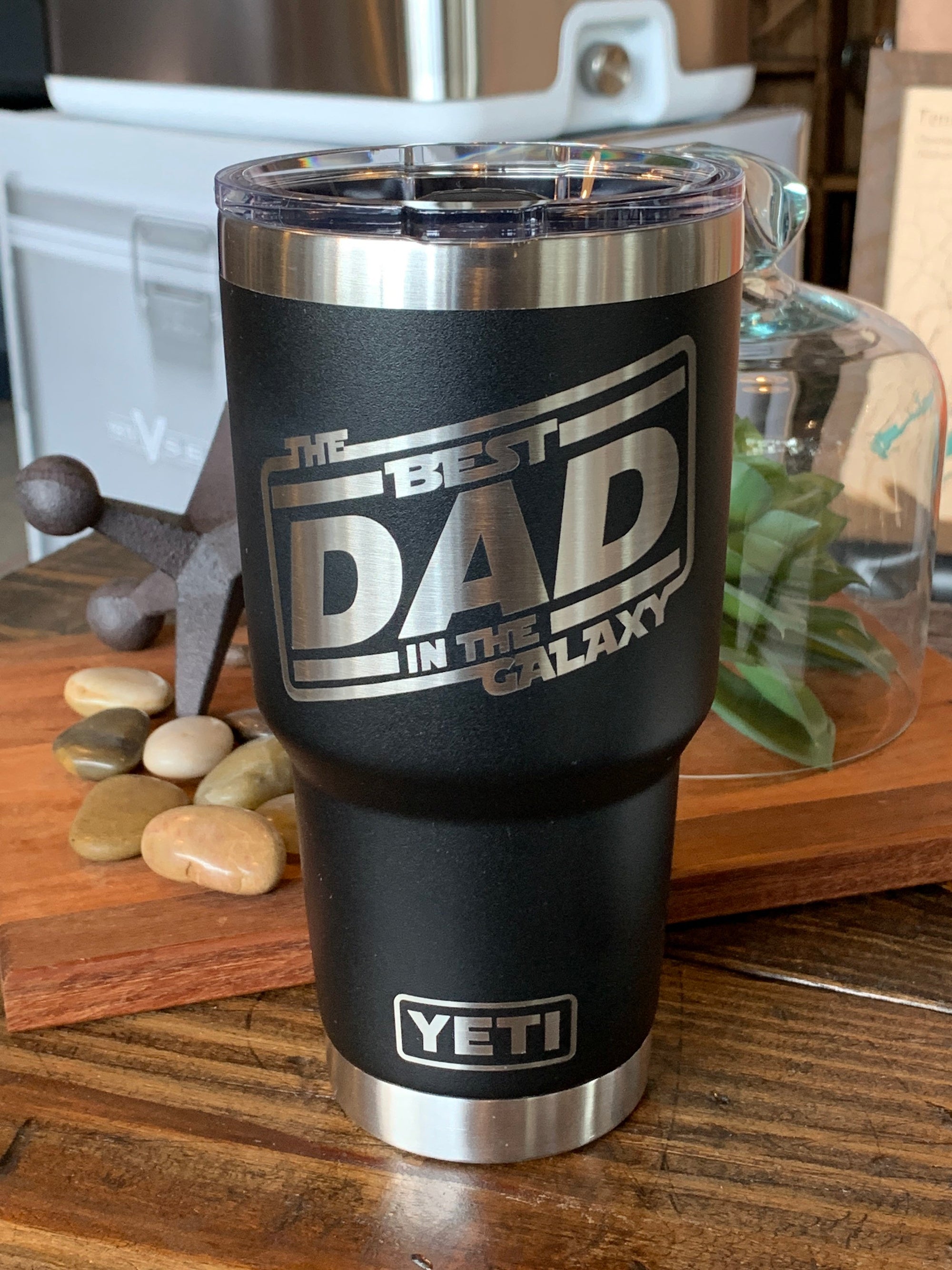 Best Grandpa Ever Engraved YETI Tumbler