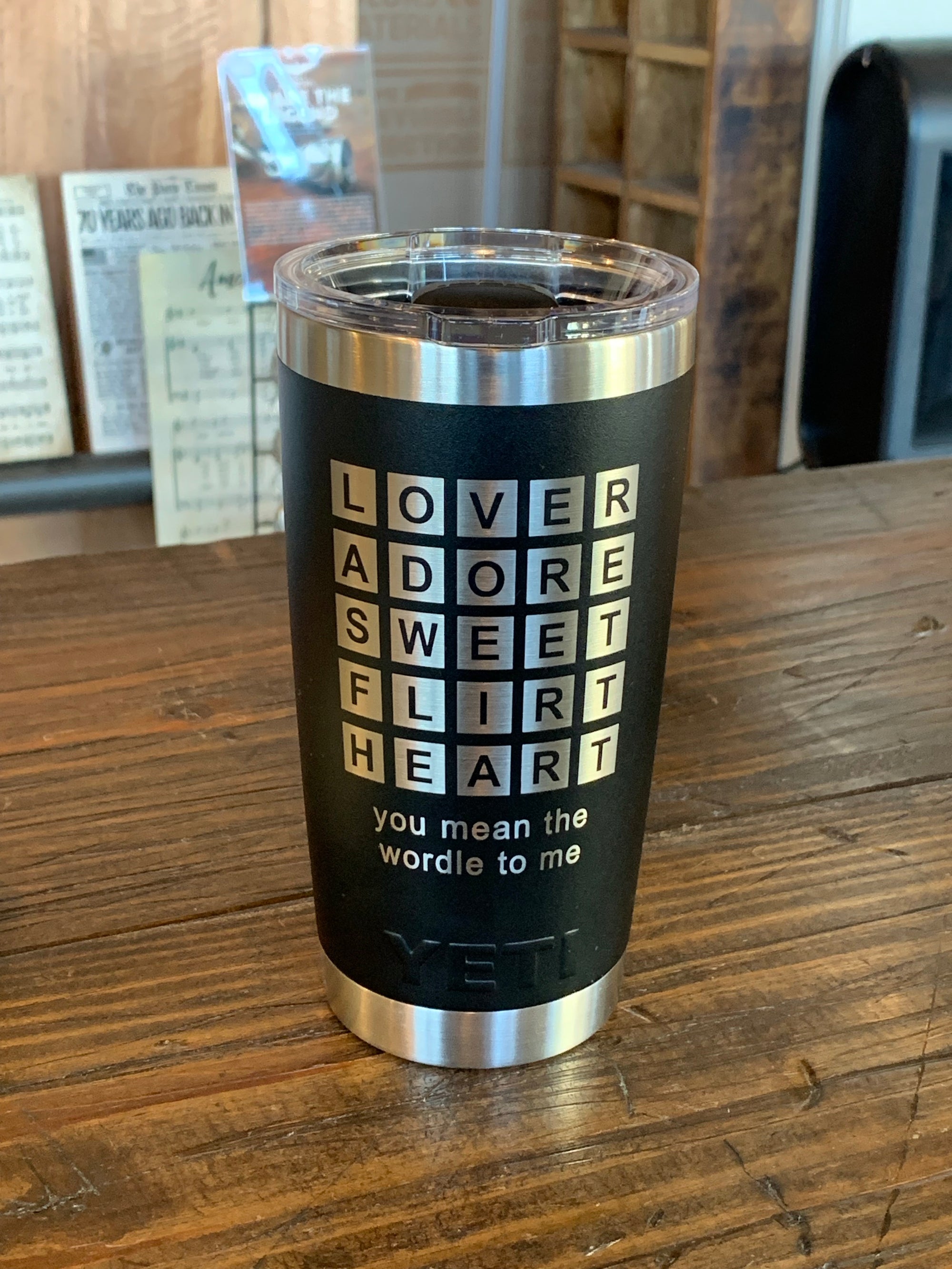 Simple Modern: Laser Engraved 24oz Leopard Stainless Steel Tumbler