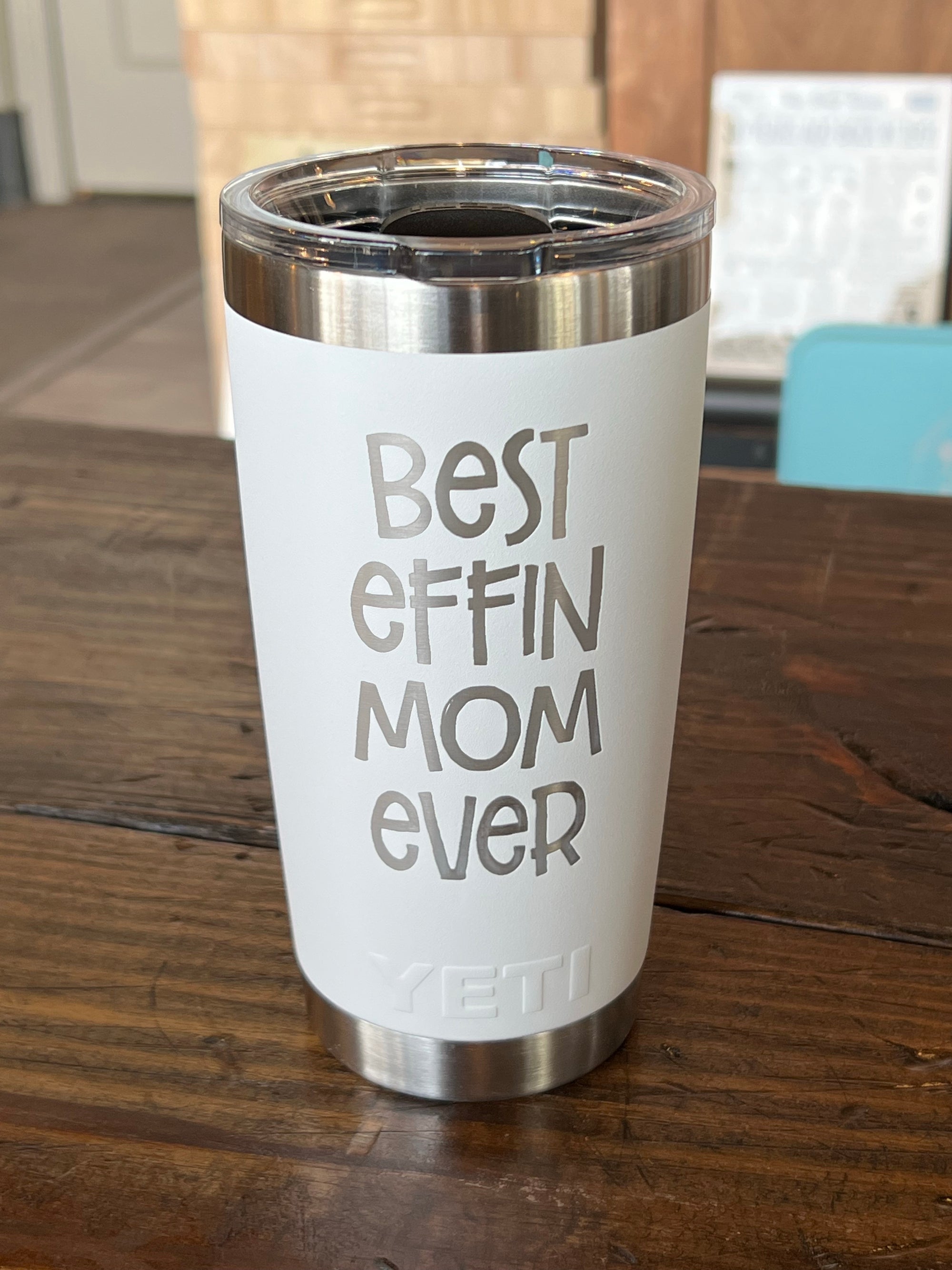 Laser Engraved Authentic YETI Rambler - SUN SALT SAND - ImpressMeGifts