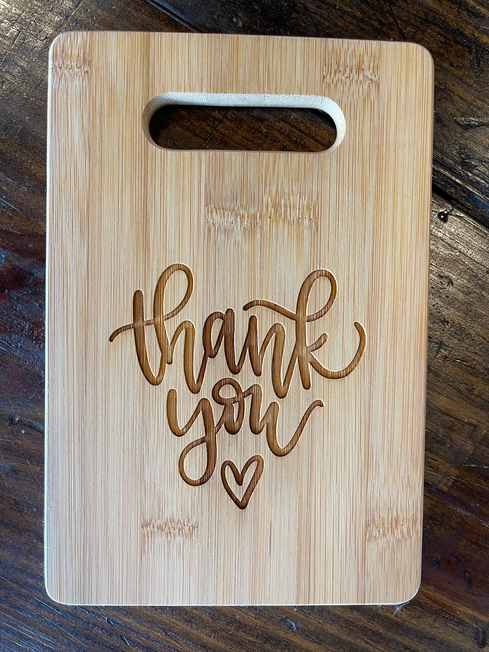 Thank You Mom Two Tone Cutting Board – Board Boutique Co.