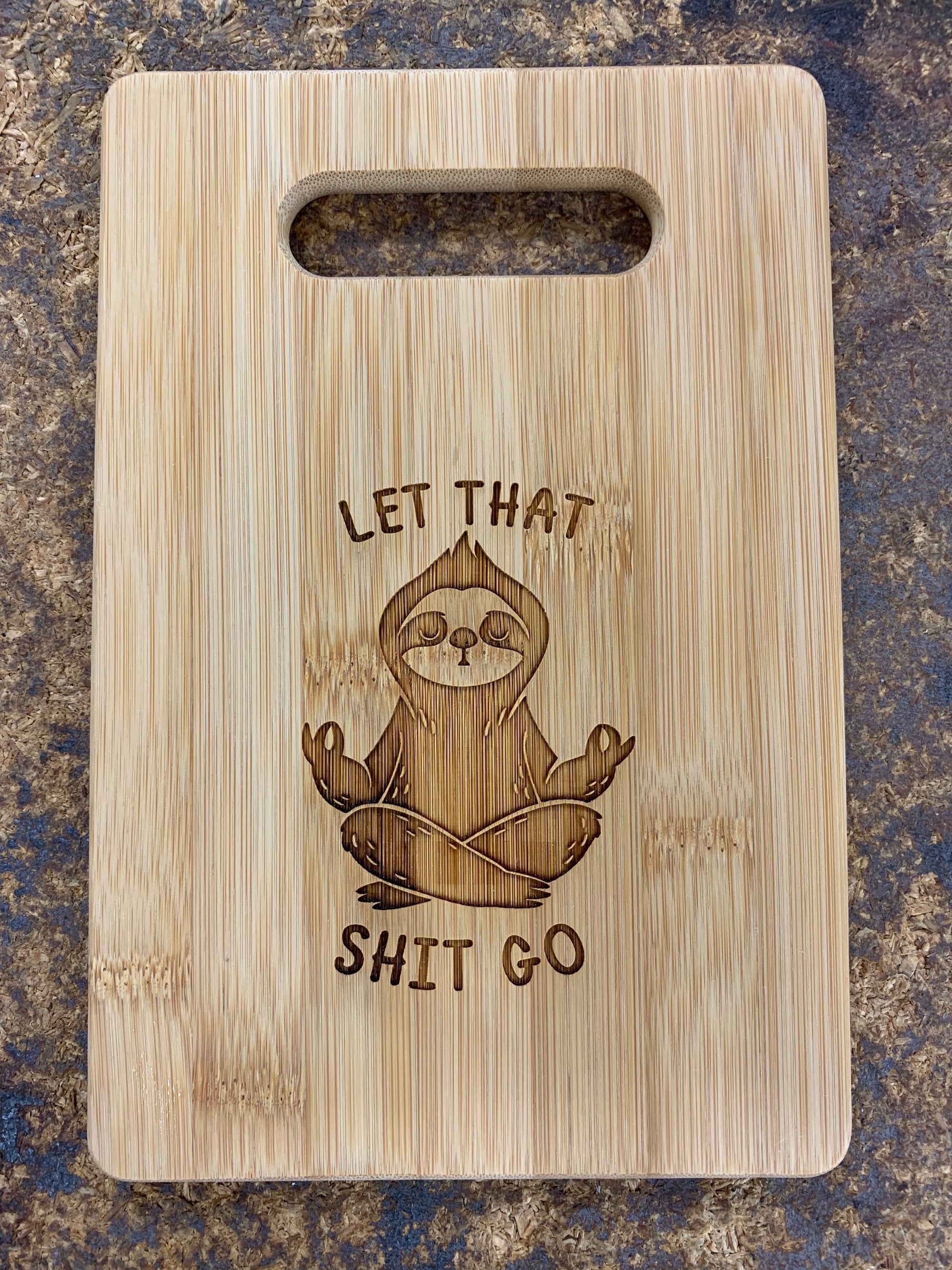 Once You Put My Meat In Your Mouth - Funny and Captivating Bamboo Cutting  Board 