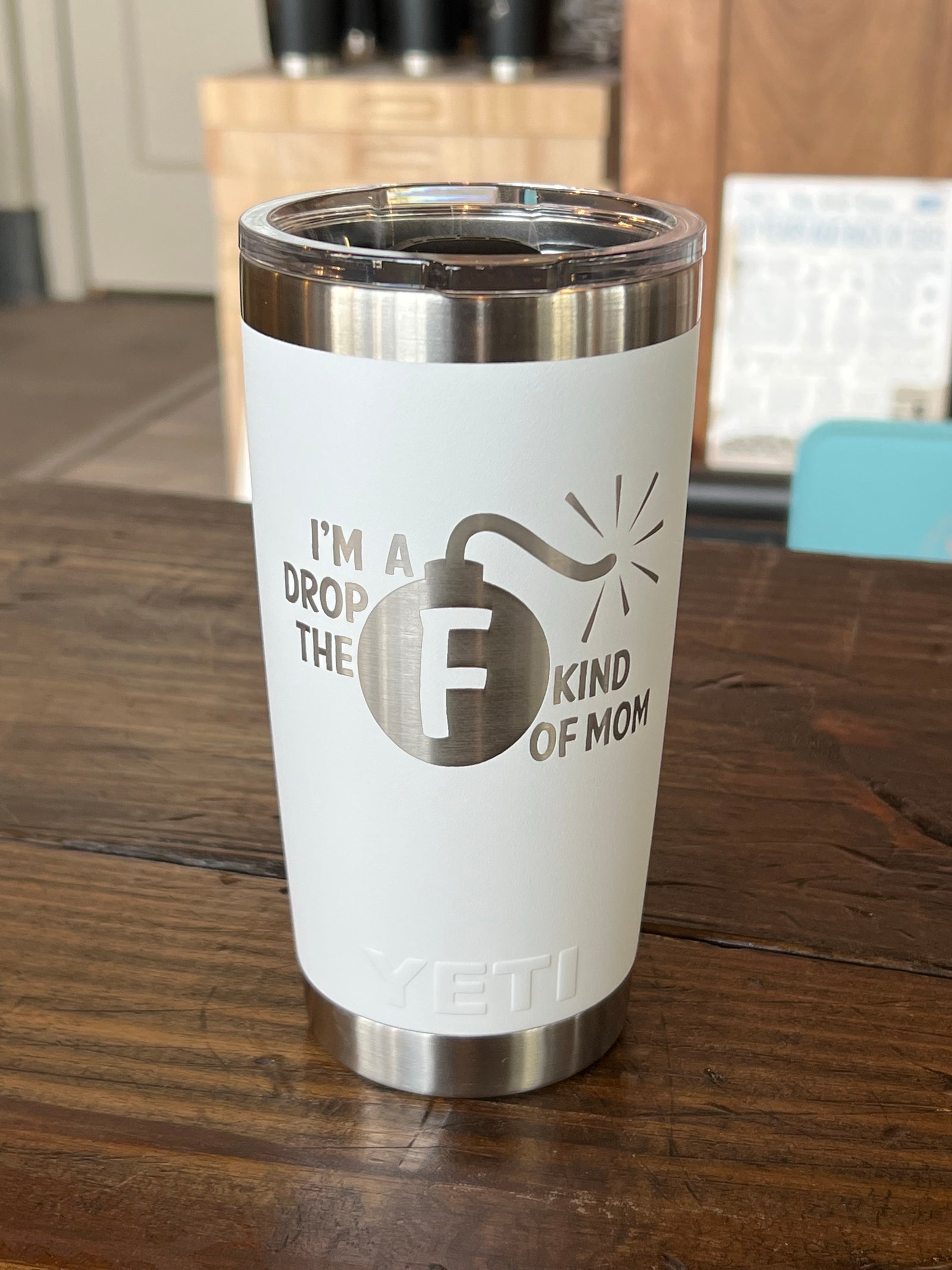 Order now and get a personalized YETI cup for mom in time for