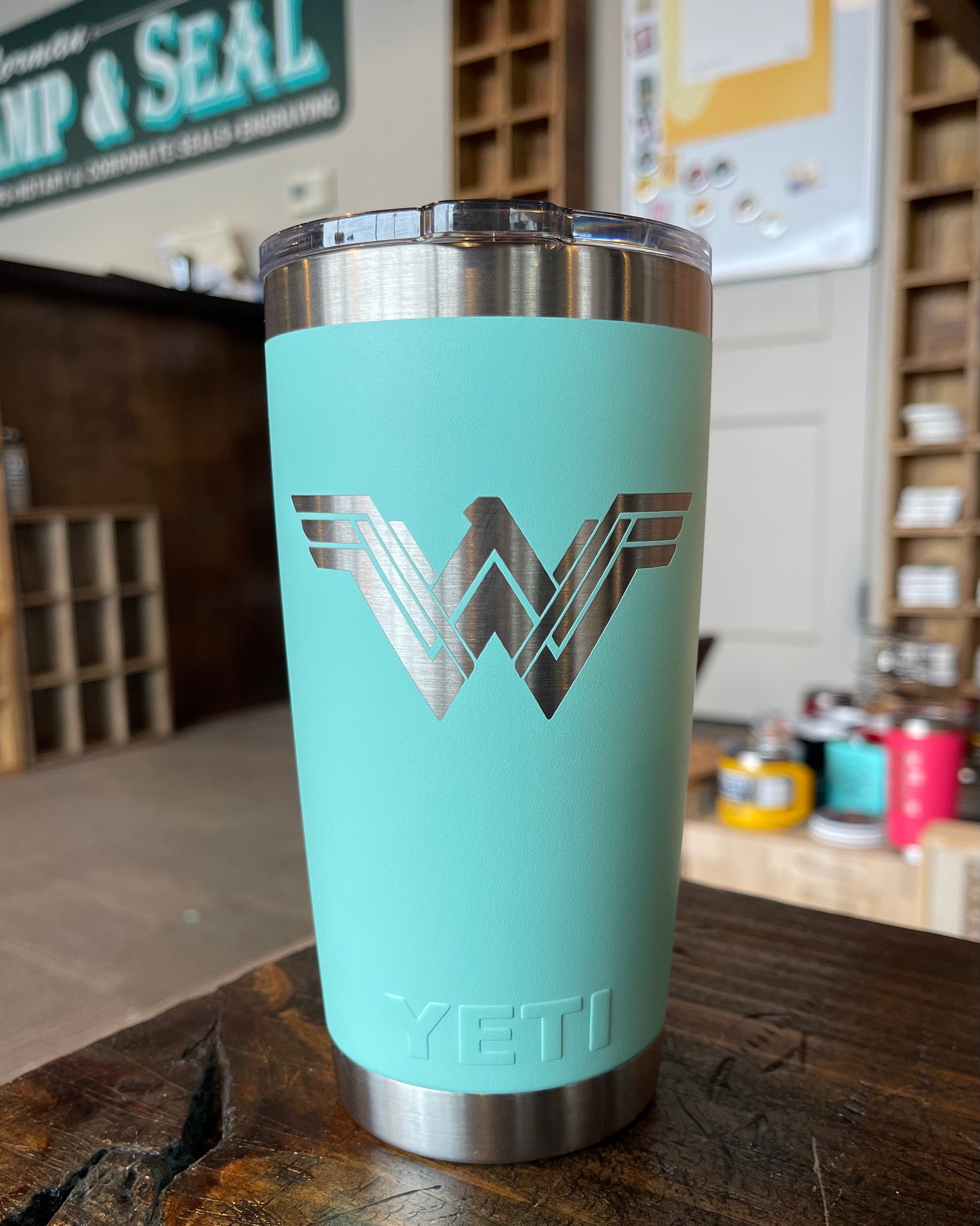 Custom Engraved Yeti – The Old Wood Barn