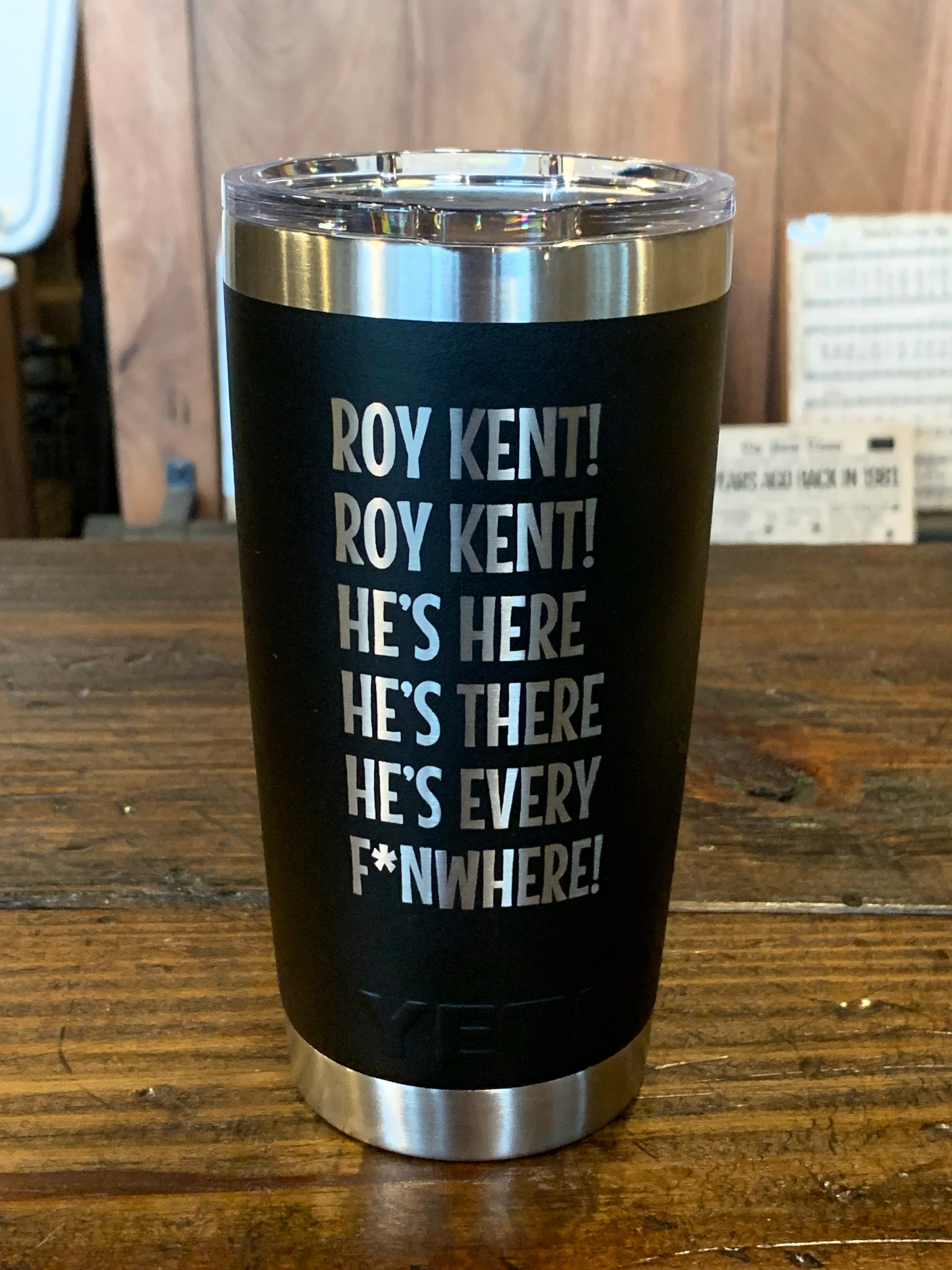 Laser Engraved Authentic Yeti Rambler 16 Oz. COLSTER TALL Can Insulator  Navy Stainless Steel Personalized Vacuum Insulated YETI 