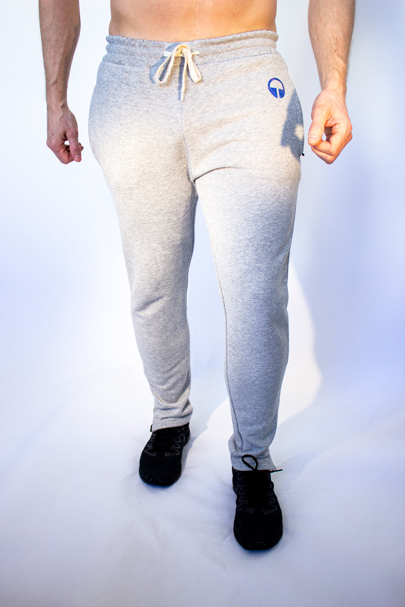 light grey joggers mens