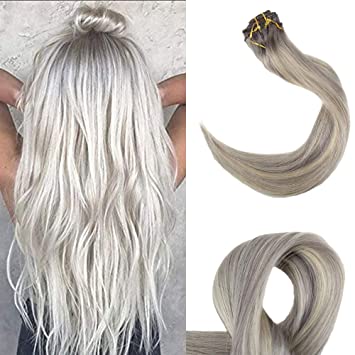 20" Straight Russian Human Hair Tapes Single Drawn Extension blonde color