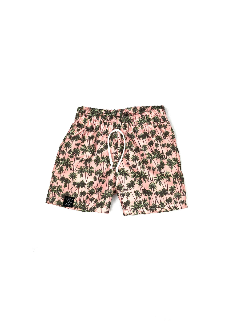 Firebirds & Palm Trees Board Shorts by SEC. 119