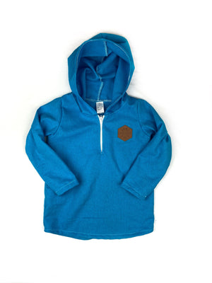 Boys Flannel Half Zip Hoodie – Lausbub