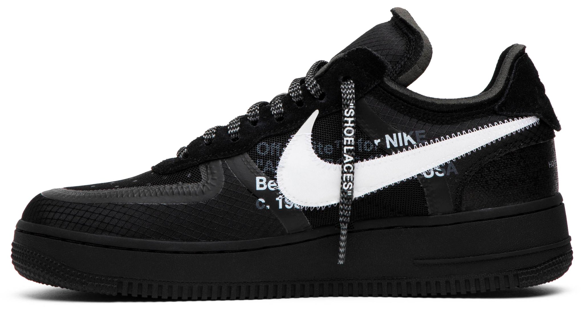 OFF-WHITE x Air Force 1 Low 'Black 