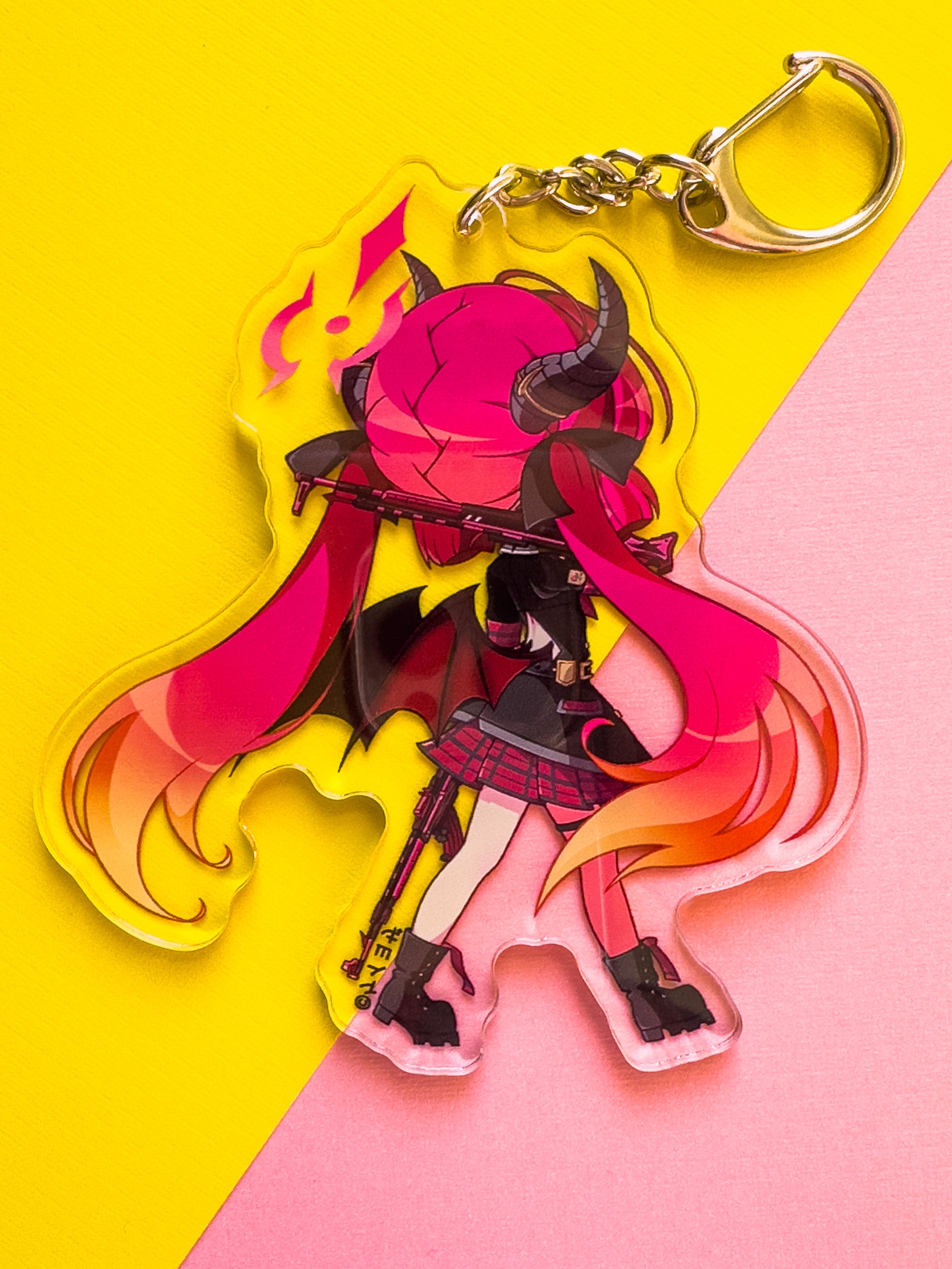 Mirai Nikki/future Diary Yuno Gasai 3.5 Acrylic Charm 