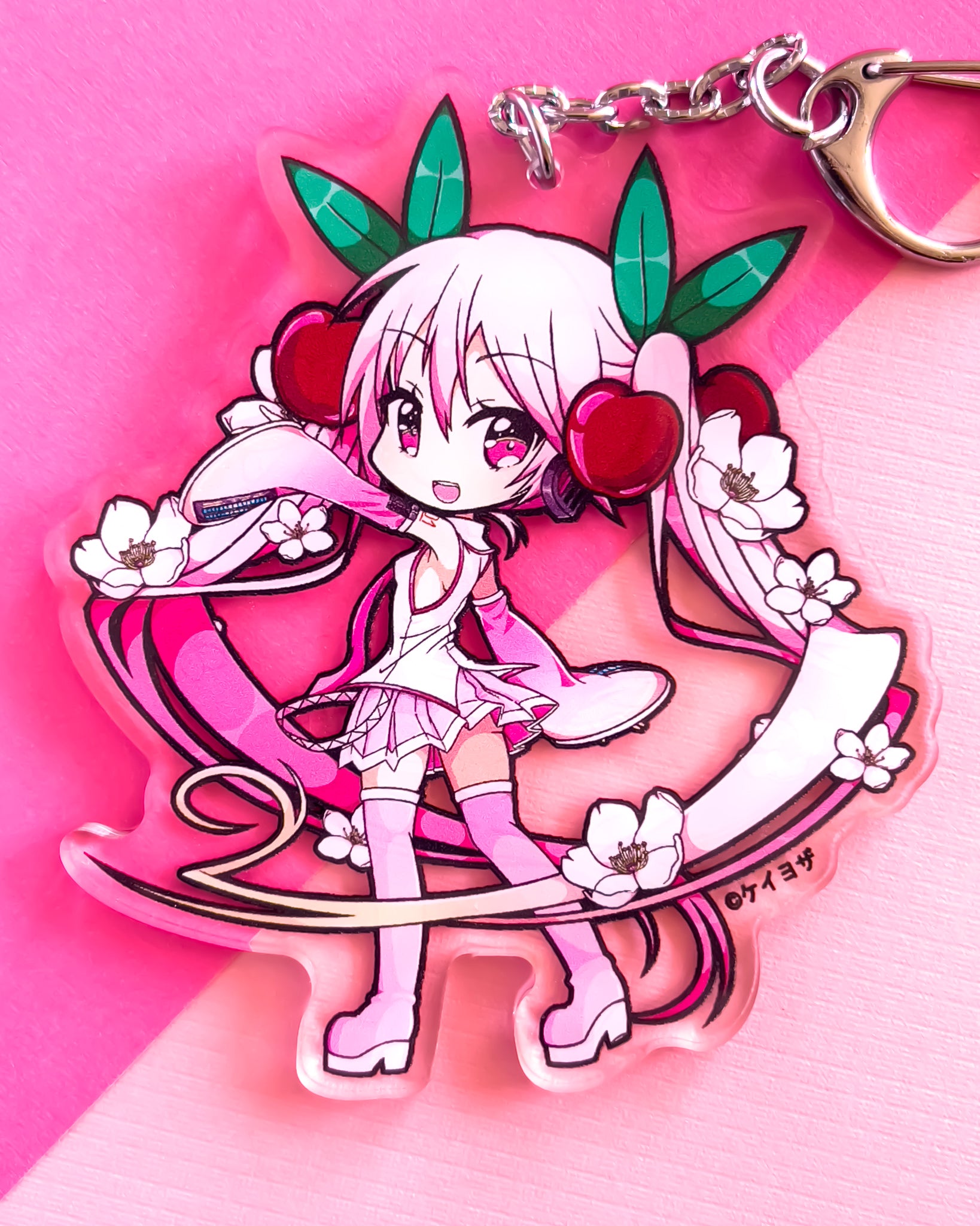 Mirai Nikki/future Diary Yuno Gasai 3.5 Acrylic Charm 