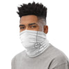 Geometry / White Neck Gaiter - SOUDESUNE