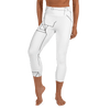 Geometry / White Capri Leggings Alpha [α] - SOUDESUNE