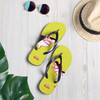 Killers / Lime Green Flip-Flops - SOUDESUNE