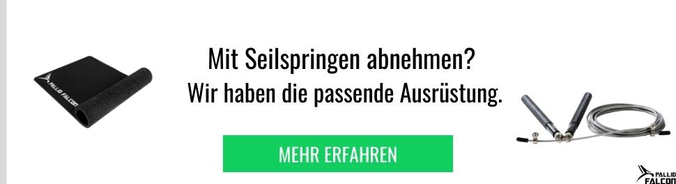 Abnehmen durch Seilspringen mit unseren Fitnessmatten!