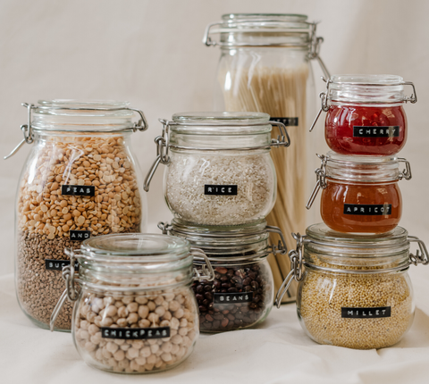 glass containers for food
