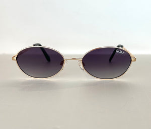 All Mine Quay Sunglasses - Gold/ Smoke - Clothe Boutique