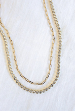 Load image into Gallery viewer, Spyra Tennis Layer Necklace