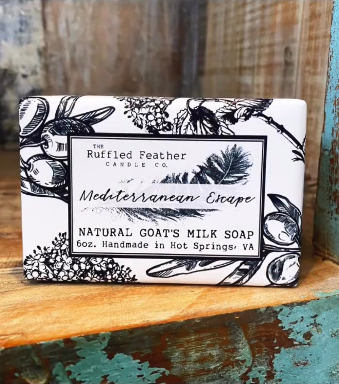 Mediterranean Escape Goat Milk Soap - by The Ruffled Feather