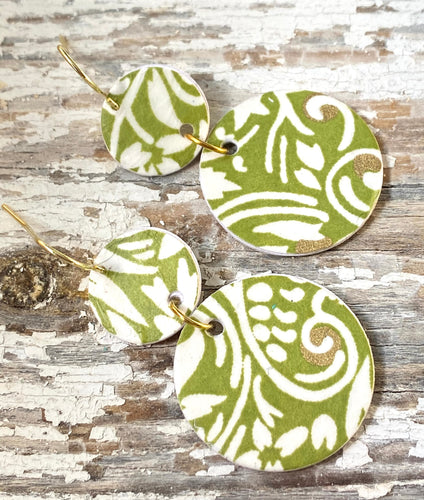 Handmade paper earrings – Monday Morning Press