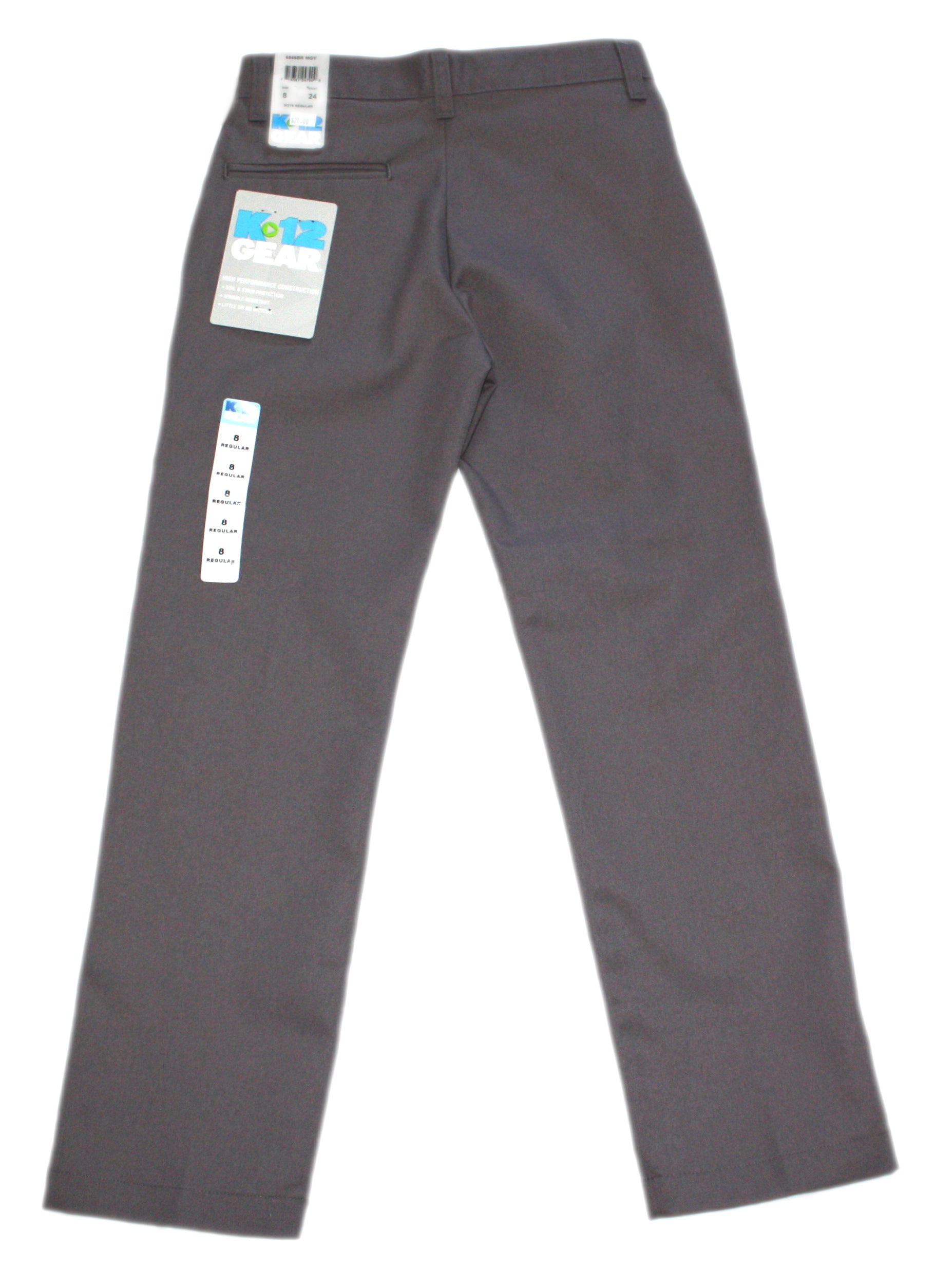 K12 Gear Boy's Flat Front Pant - Khaki – A+ School Uniforms