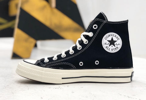 CONVERSE Chuck Taylor All Star 70 Hi Black/Black/Egret 162050C Unisex ...