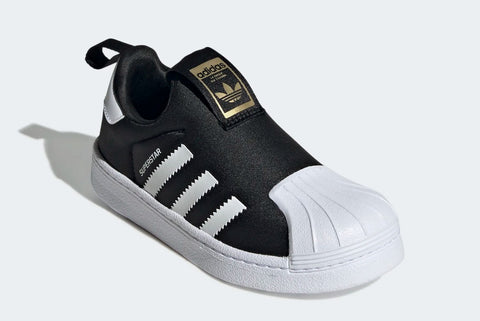 adidas Kids Superstar 360 C GX3231 Black/White/Gold Metallic (LF