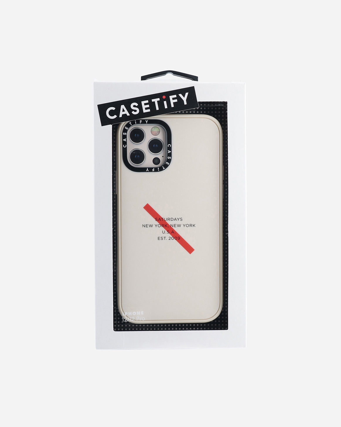 Montgomery Ud over Clancy CASETiFY x Saturdays NYC Slash iPhone 12/12 Pro Impact Case