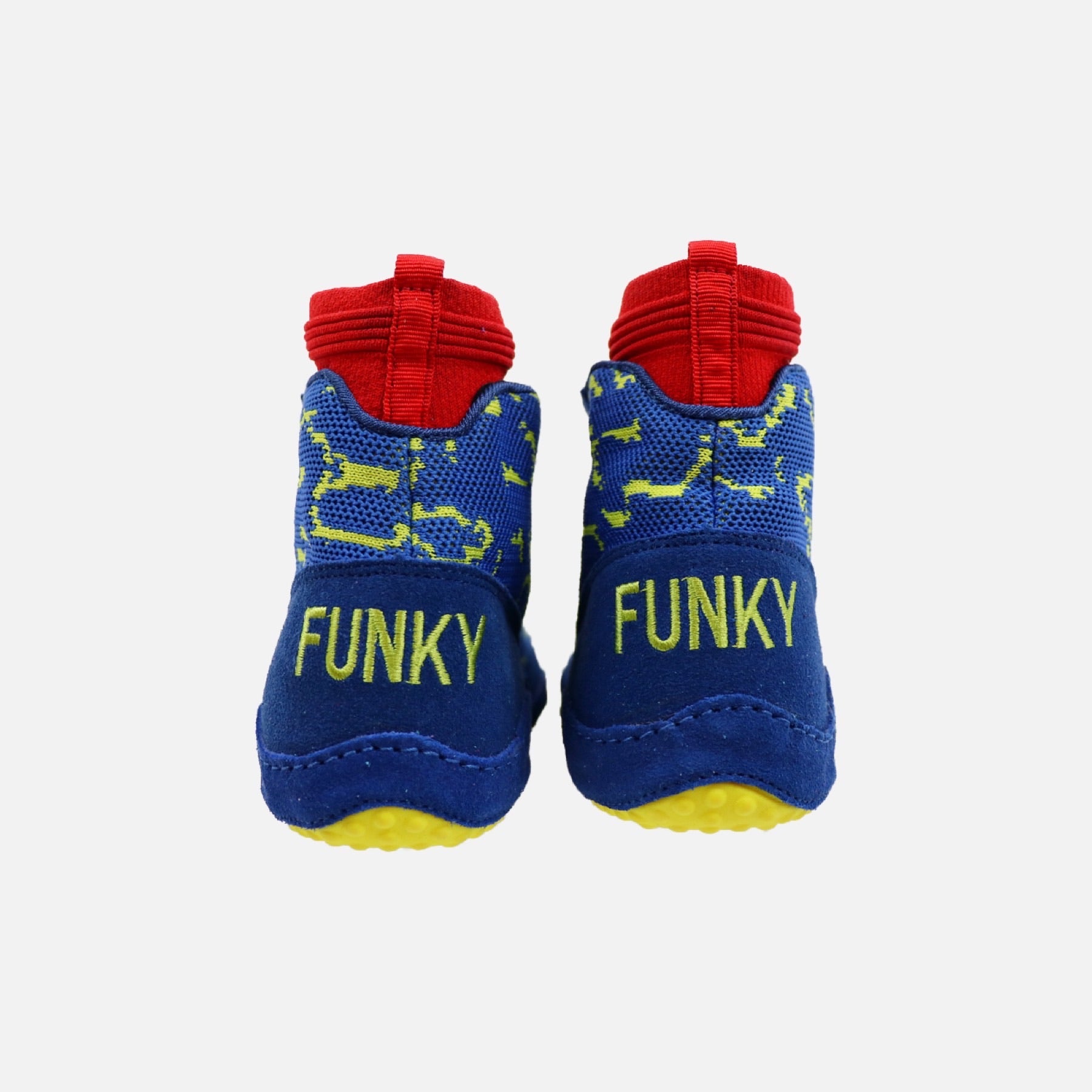 funky wrestling shoes