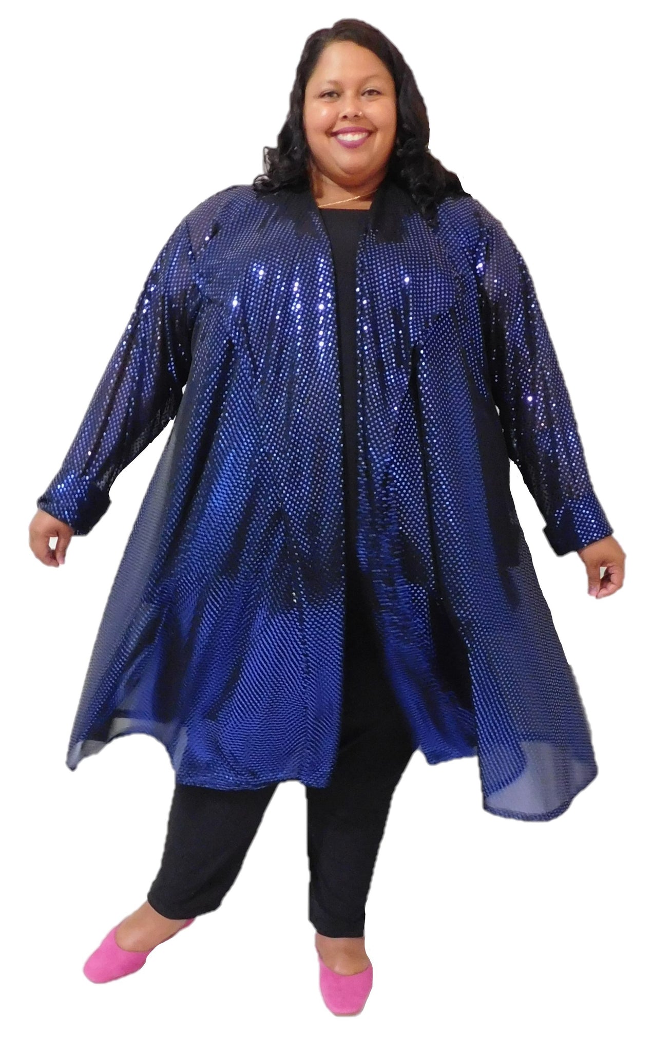 Plus Size Sequin Duster - www.inf-inet.com