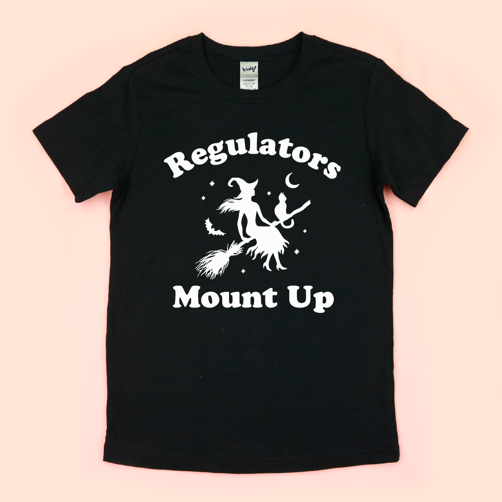 Regulators Mount Up - Witch Kids Unisex Tee