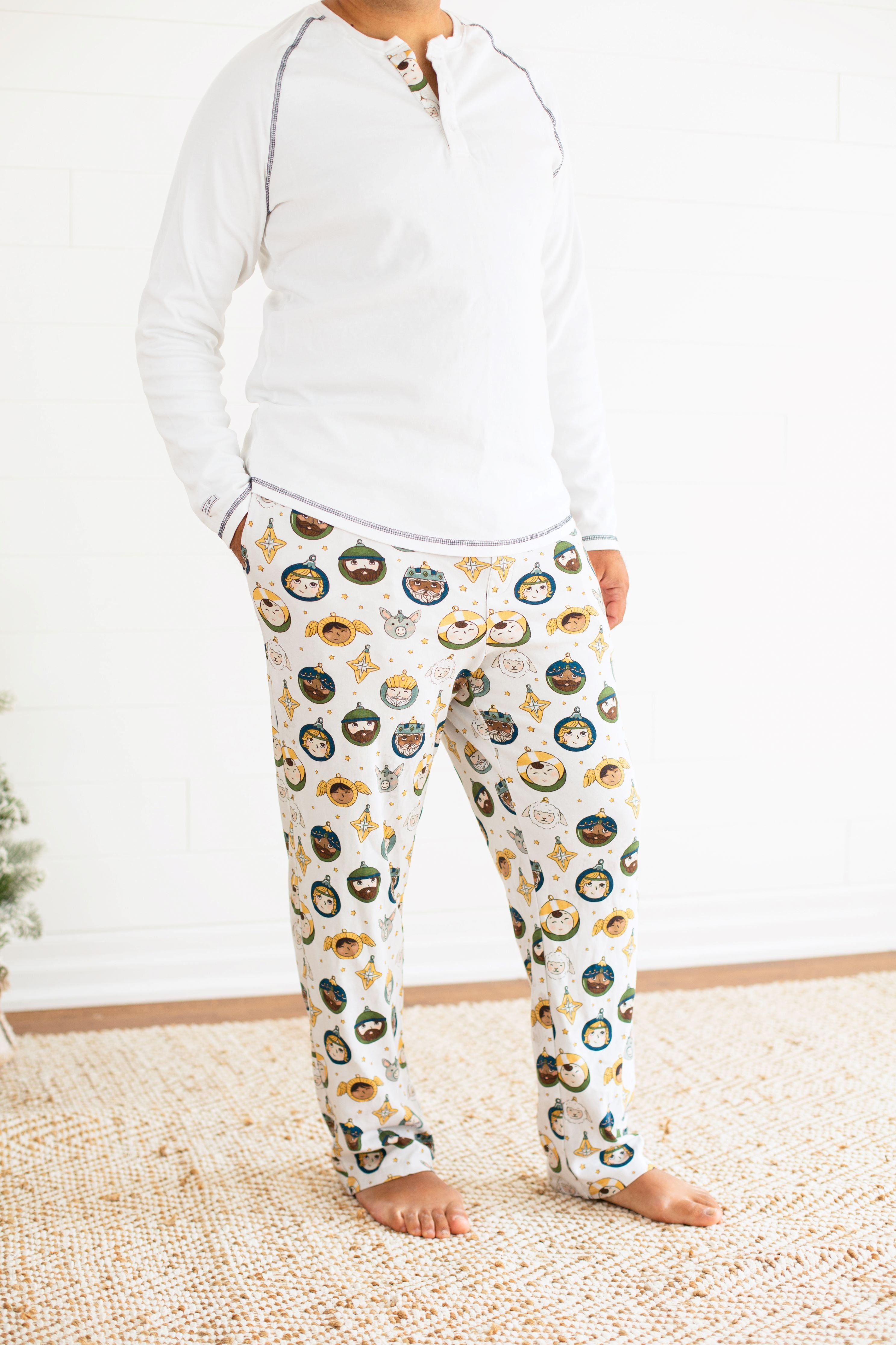 Image of Ornaments Christmas Men's PJ Set