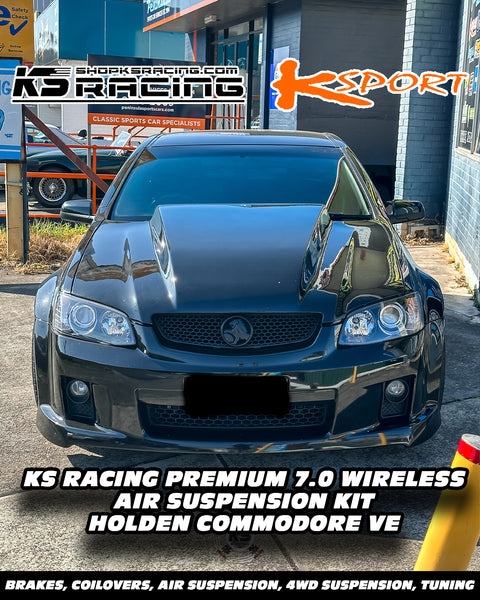 HOLDEN COMMODORE VE KS RACING AIR SUSPENSION HARROP SUPERCHARGED CUSTOM CAMSHAFT