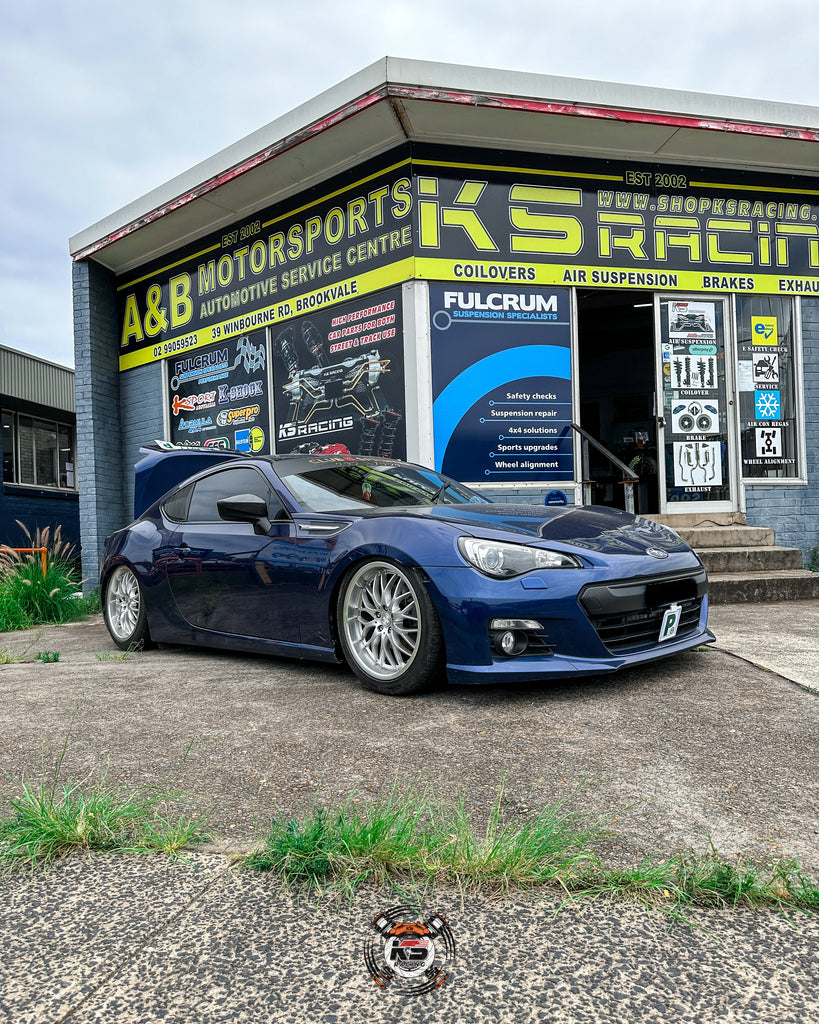 KS RACING AIR RIDE AIR BAG SUSPENSION KIT FOR SUBARU BRZ IN SYDNEY 