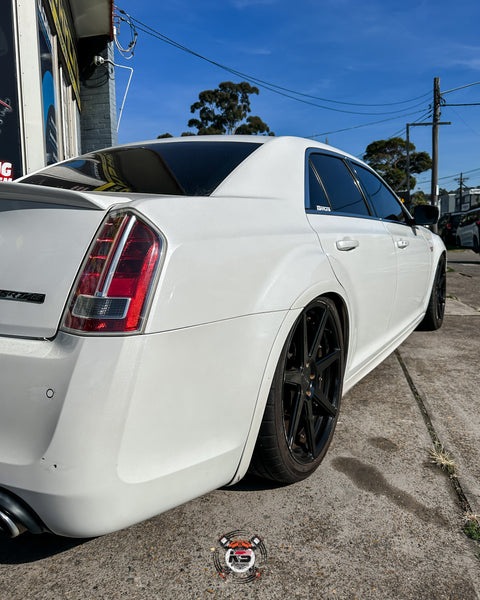 CHRYSLER 300 SRT ON KSPORT STREET AND TRACK PERFORMANCE COILOVERS INSTALLED AT KS RACING