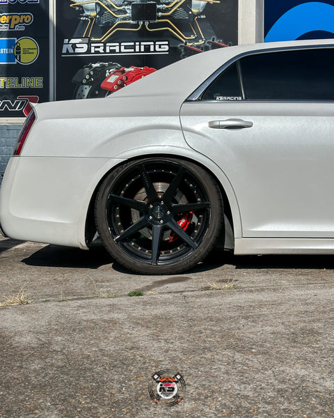 CHRYSLER 300 SRT ON KSPORT STREET AND TRACK PERFORMANCE COILOVERS INSTALLED AT KS RACING